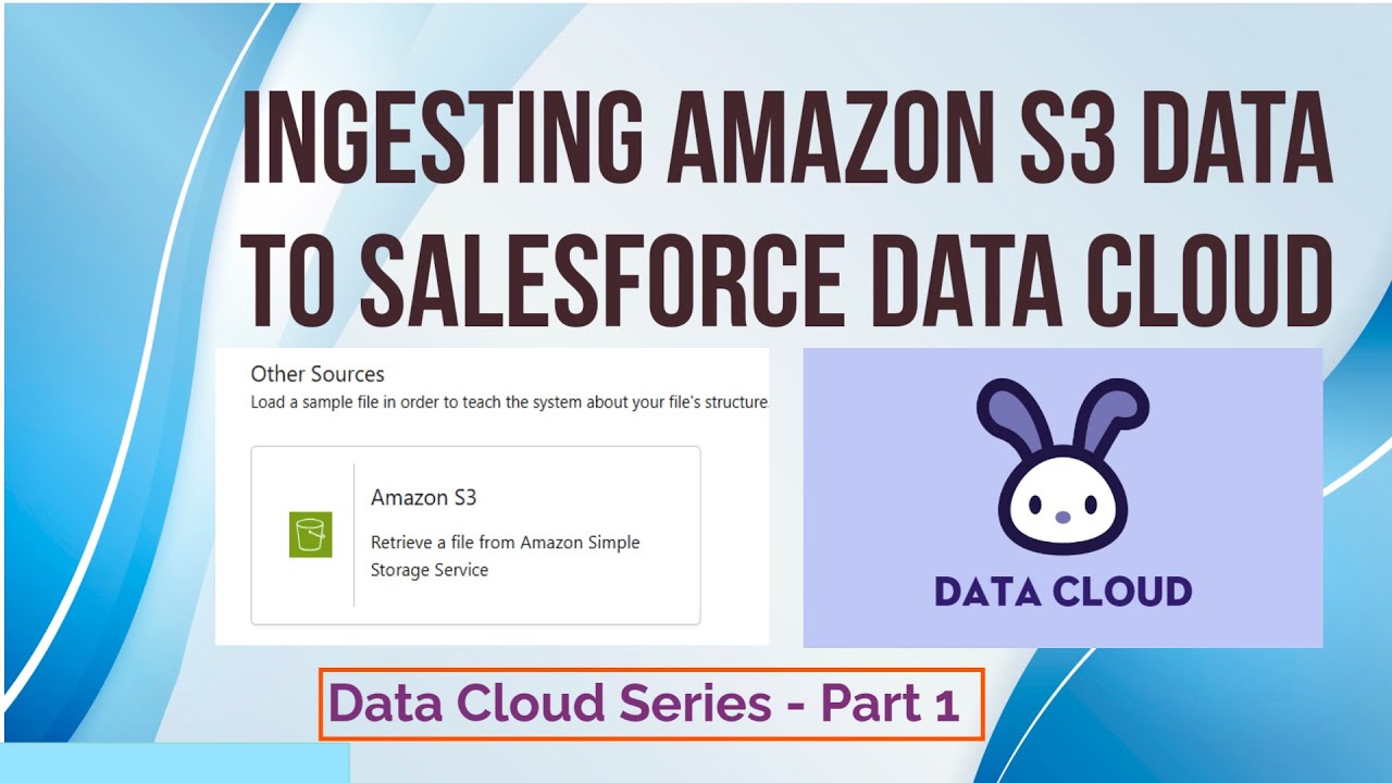 Ingesting Amazon S3 Data to Salesforce Data Cloud | Part 1: Data Cloud Series