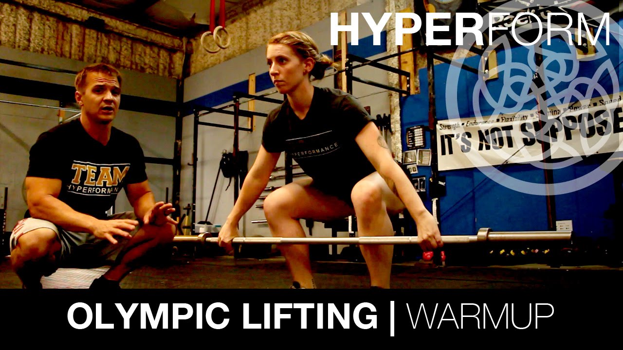 OLYMPIC LIFTING DRILLS: Hyperform