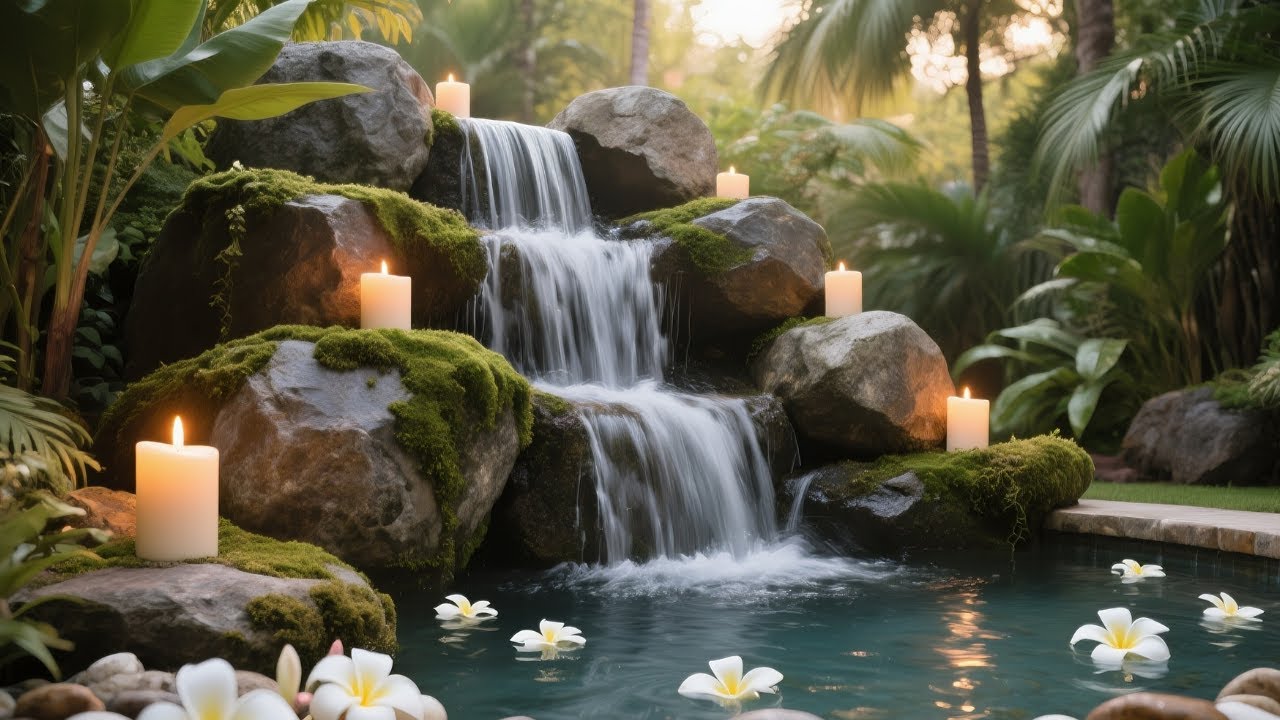 Realaxing Music Spa, Soothing Spa Piano 🌿 Relaxing Music with Nature Sounds ~ Relieve Stress