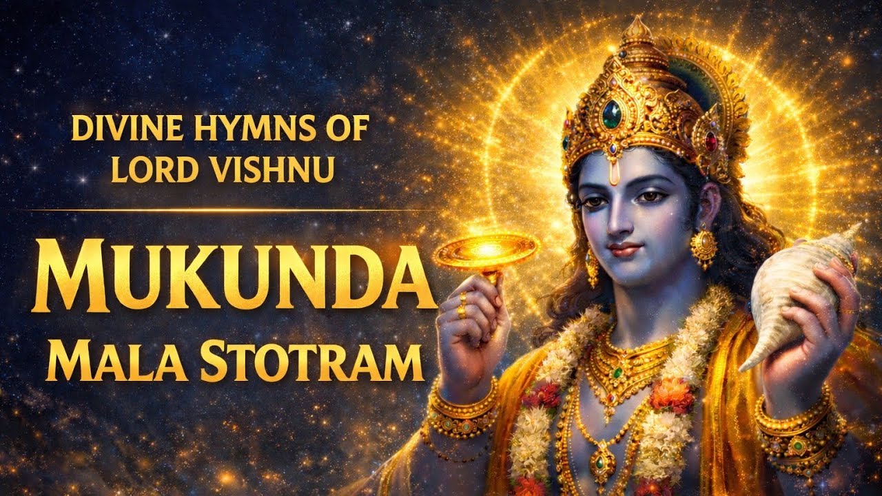Mukunda Mala Stotram | Powerful Vishnu Prayer | 10 Verses for Daily Devotion