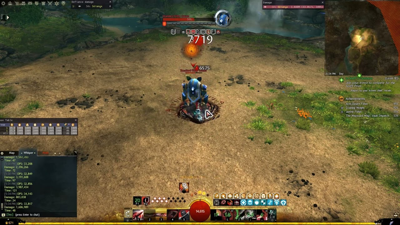 [35.2k] Condition Quickness Deadeye (Spear) Benchmark July 14 patch.