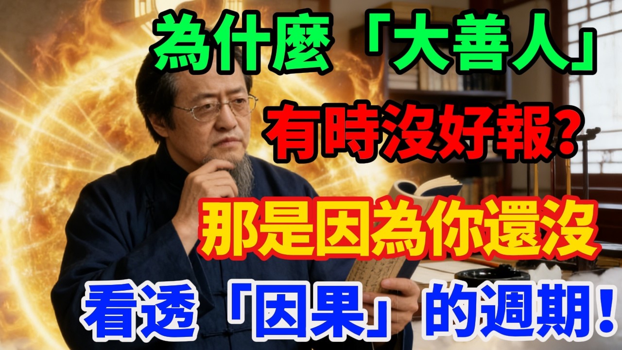 倪海廈：為什麼「大善人」有時沒好報？那是因為你還沒看穿