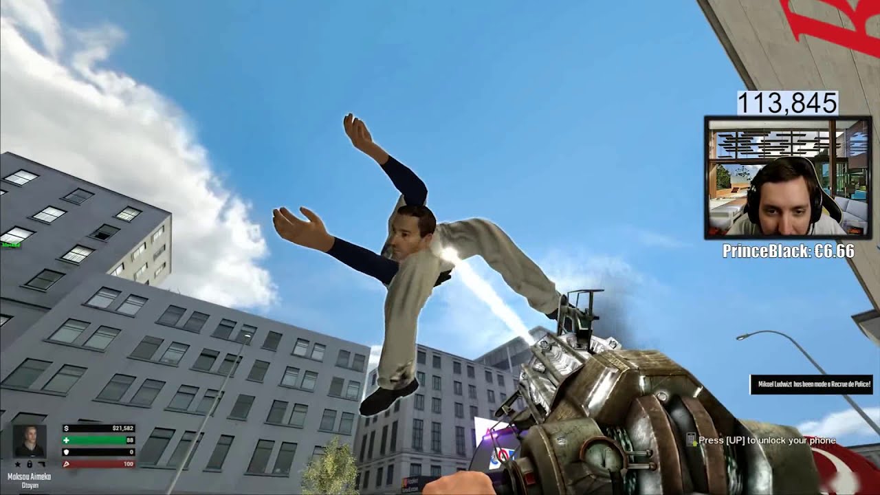 LIVRER UNE B A LA POLICE ON Y ARRIVE ? - GMOD DarkRP FR
