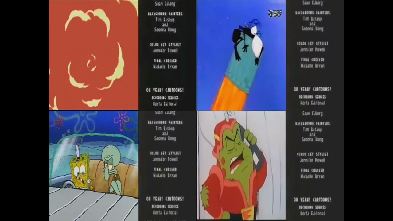 oh yeah cartoons credits comparison