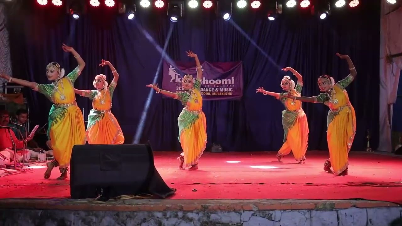 ഭരതനാട്യ കച്ചേരിയിലെ പ്രധാനപെട്ട ഇനമായ തില്ലാന | THILLANA | KalabhoomiAdoor | Bharathanatyam