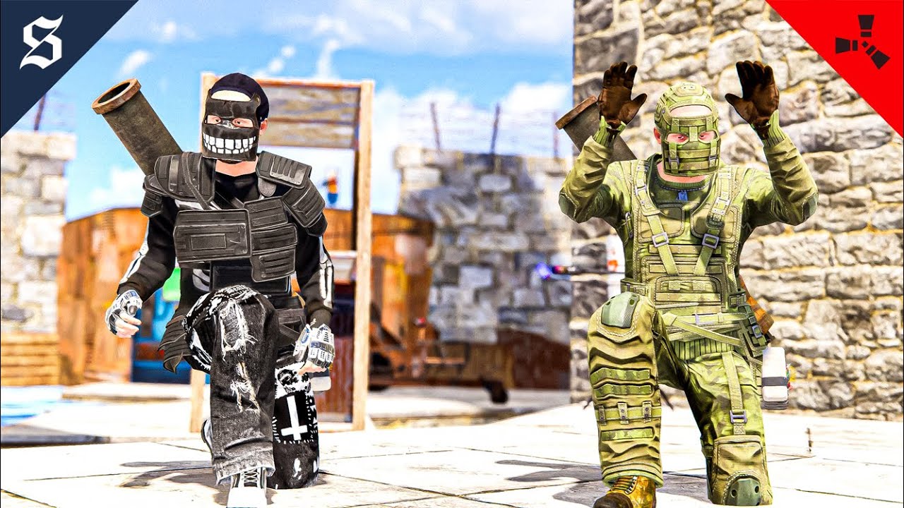 Online Raiding a Village and getting trash talked the whole time 😂 - DUO RUST #16 S25