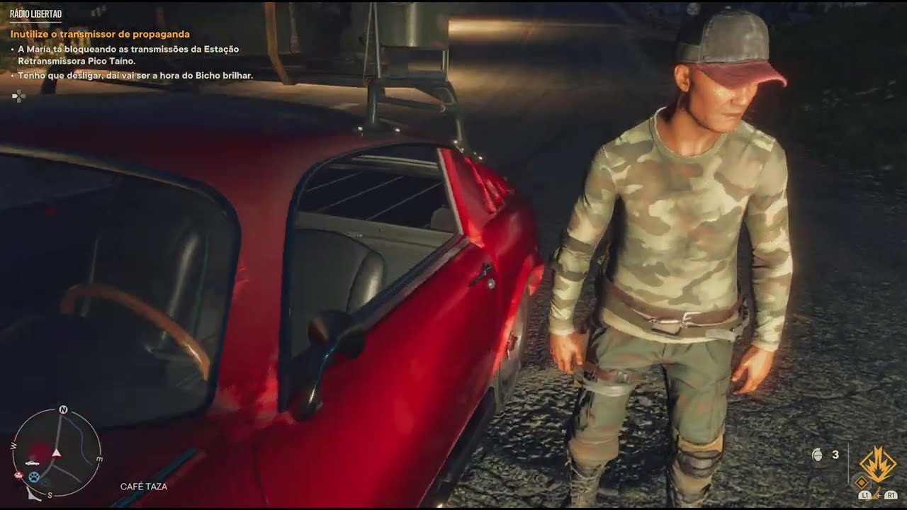 Restaurando a rede de rádio fusão o lugar virou um para raios explosivo Far Cry 6