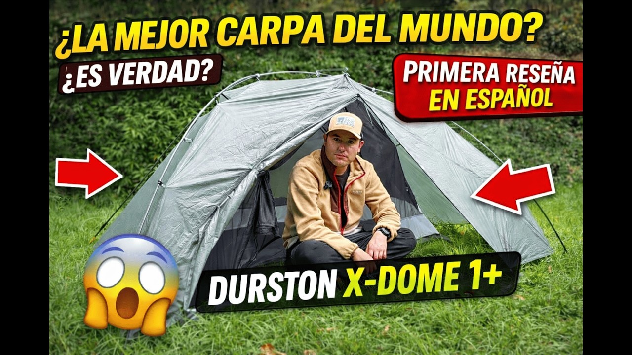 ¿La mejor carpa del mundo? - Durston X Dome 1+ , revisión en español