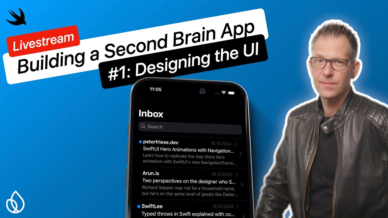 🧠 BUILD a Second Brain App (SwiftUI, Firebase & Gemini) (S1 E1)