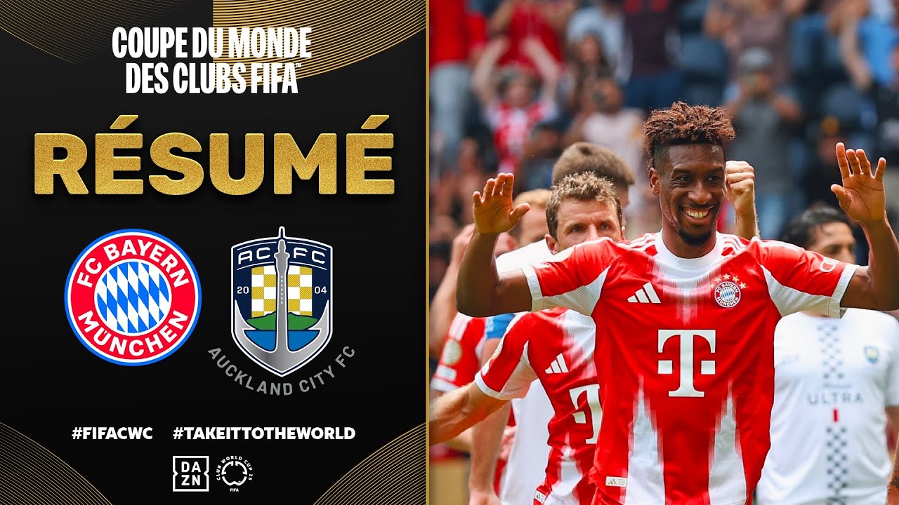 Résumé de Bayern Munich vs. Auckland City | Coupe du Monde des Clubs FIFA | Groupe C