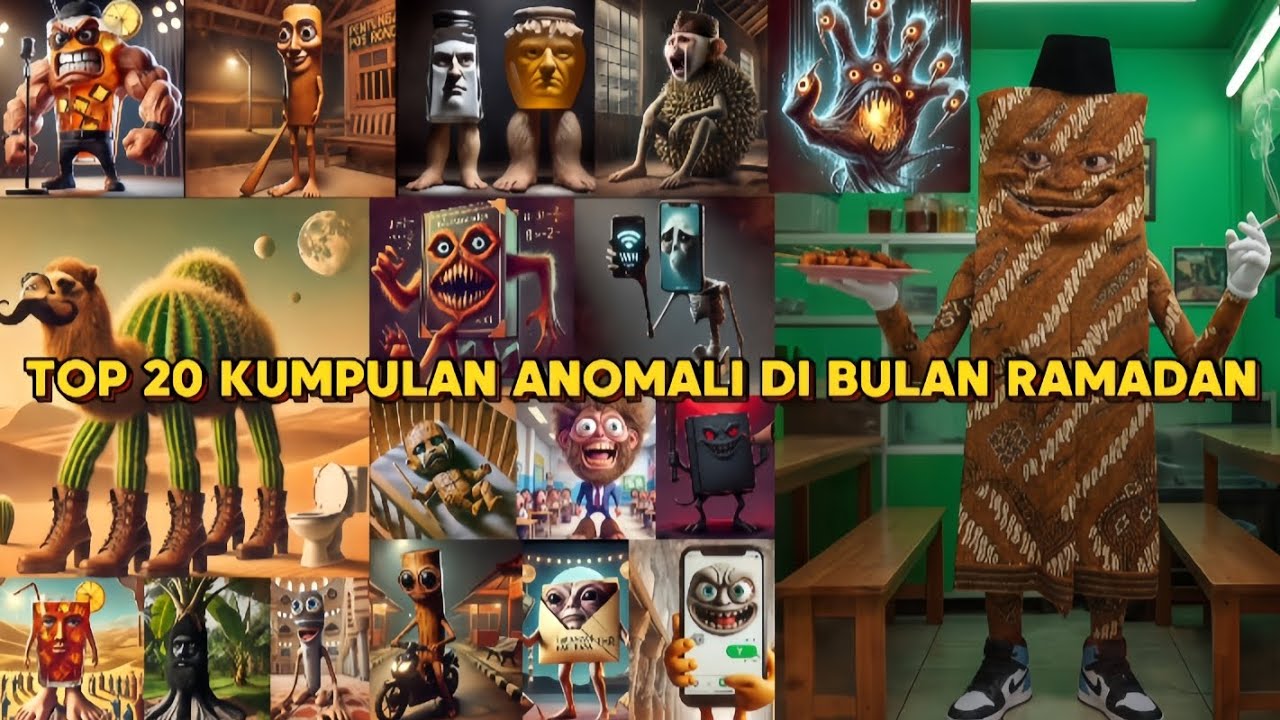 TOP 20 KUMPULAN ANOMALI DI BULAN RAMADHAN😹😱