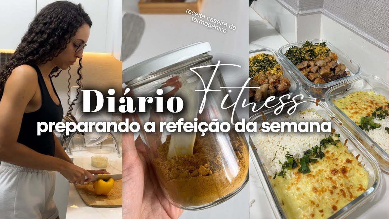 ORGANIZANDO A ALIMENTA&Ccedil;&Atilde;O DA SEMANA Marmitas, receita de shot matinal caseiro com efeito termog&ecirc;nico