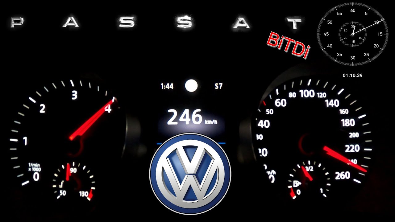 VW Passat 2.0 BiTDi - Beschleunigung, Durchzug und Fahrleistungen