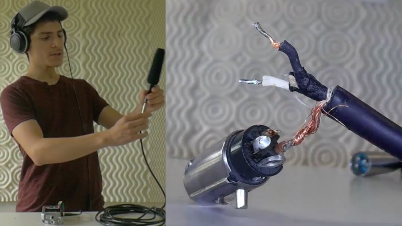 How to fix an XLR cable