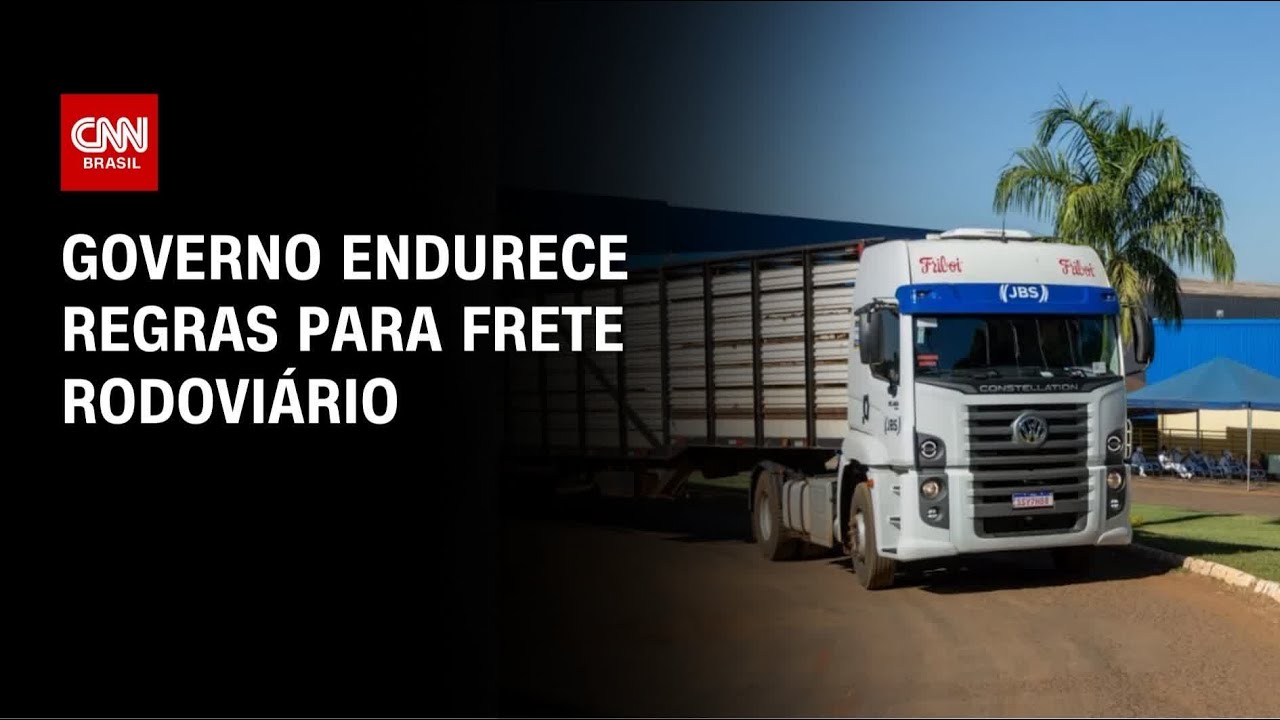Governo publica MP que endurece regras do piso do frete | CNN 360&deg;