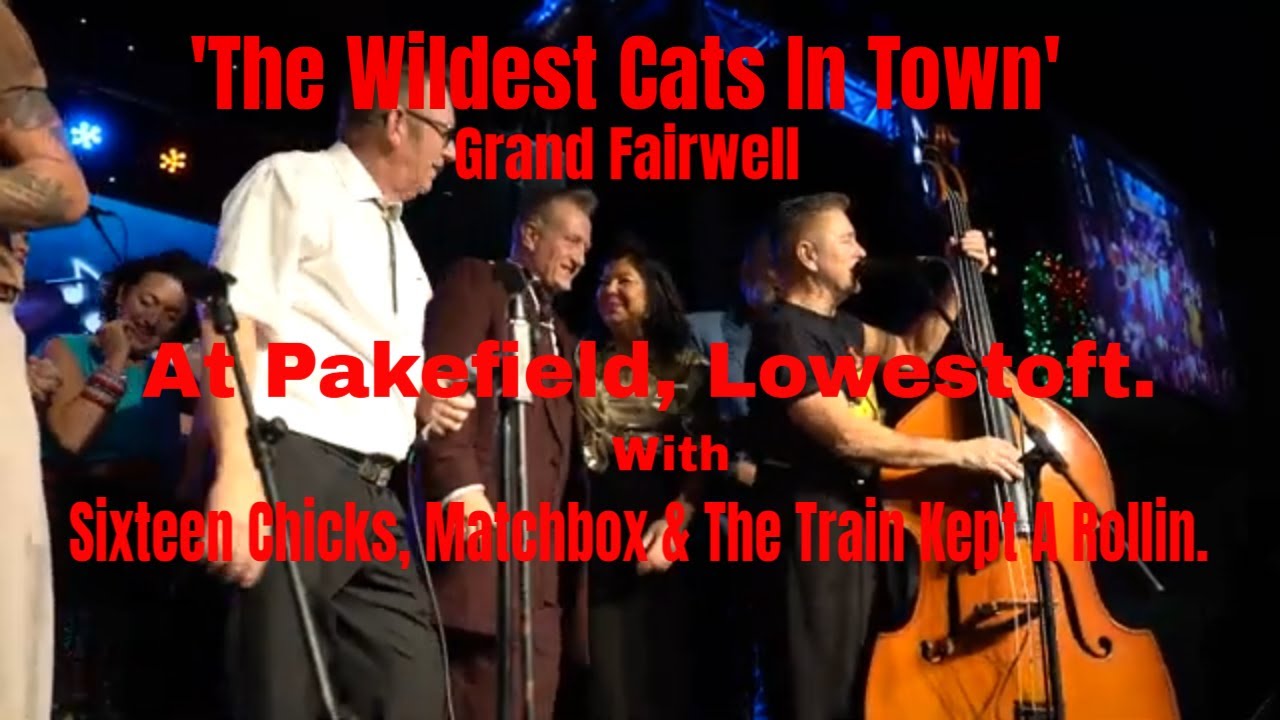 The Final performance at  Wildest Cats In Town, Pakefield. Featuring The Jets and all the team