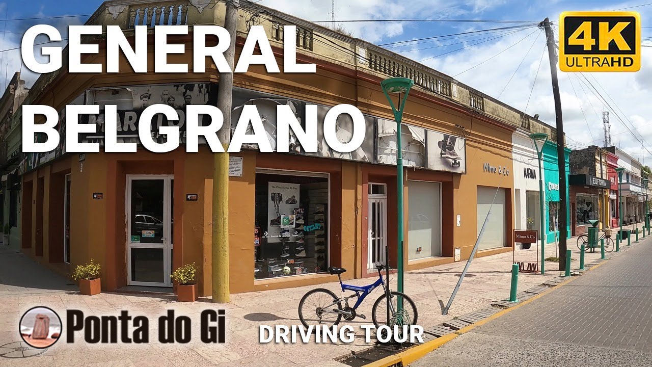 【4K】General Belgrano #driving tour virtual -2022- Provincia de BUENOS AIRES - República ARGENTINA