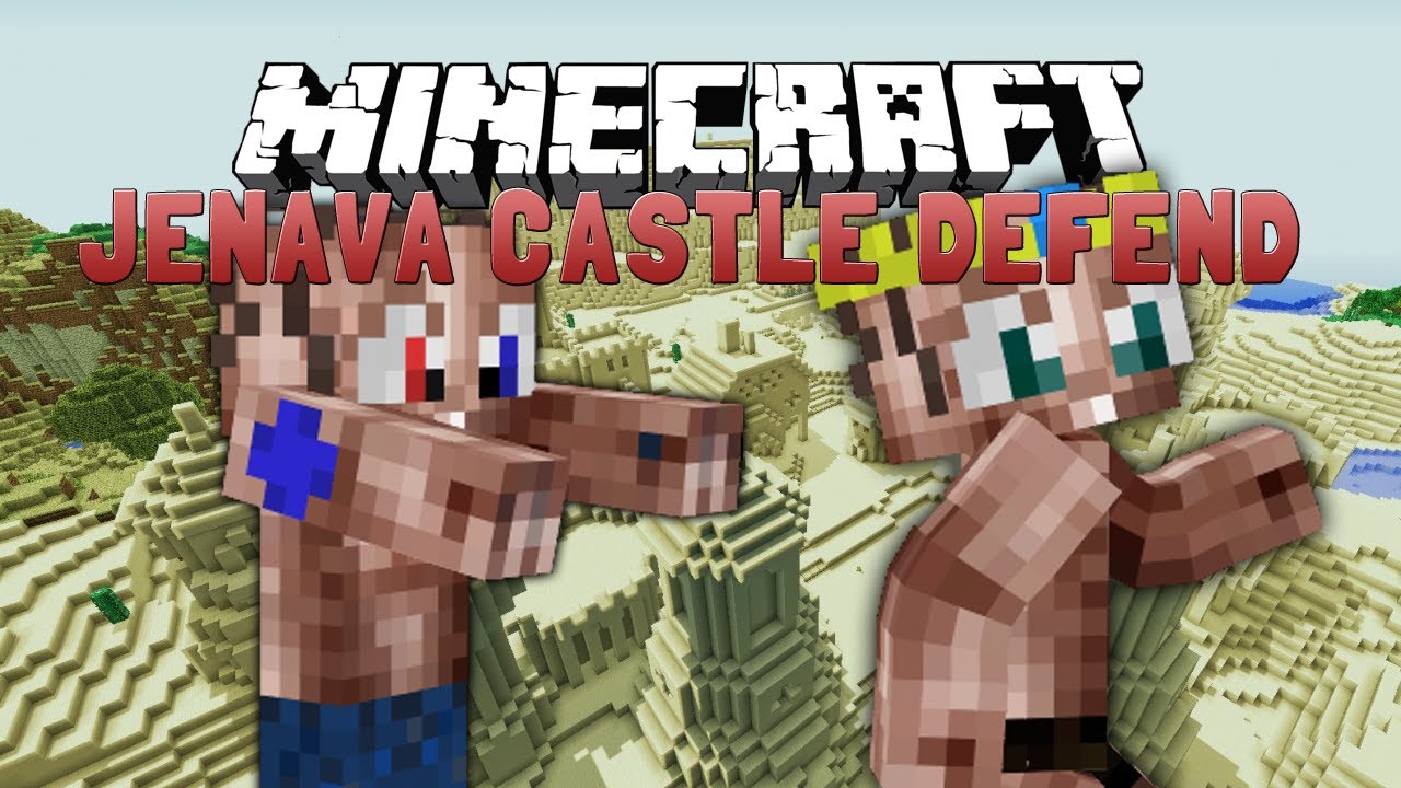 KUNNEN WE VRIENDEN ZIJN?! - Minecraft Jenava Castle Defend