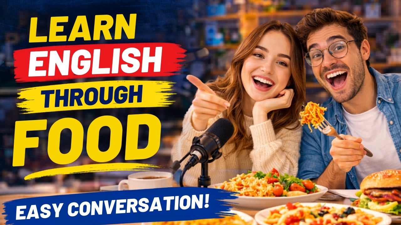 Stop Saying “I Like Food”! Speak REAL English About Food (Easy Conversation)