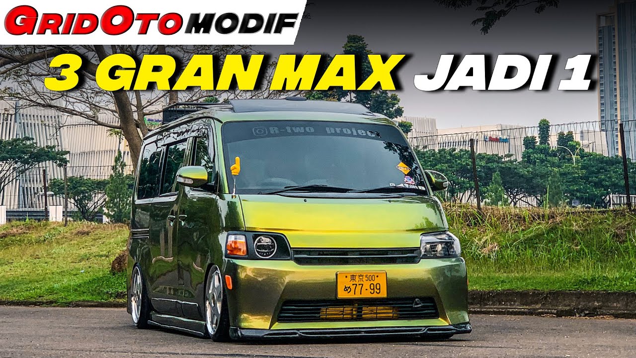 Modifikasi Daihatsu Gran Max Terkeren se-Indonesia, Tutup Bagasi via Smartphone | Modifikasi Mobil