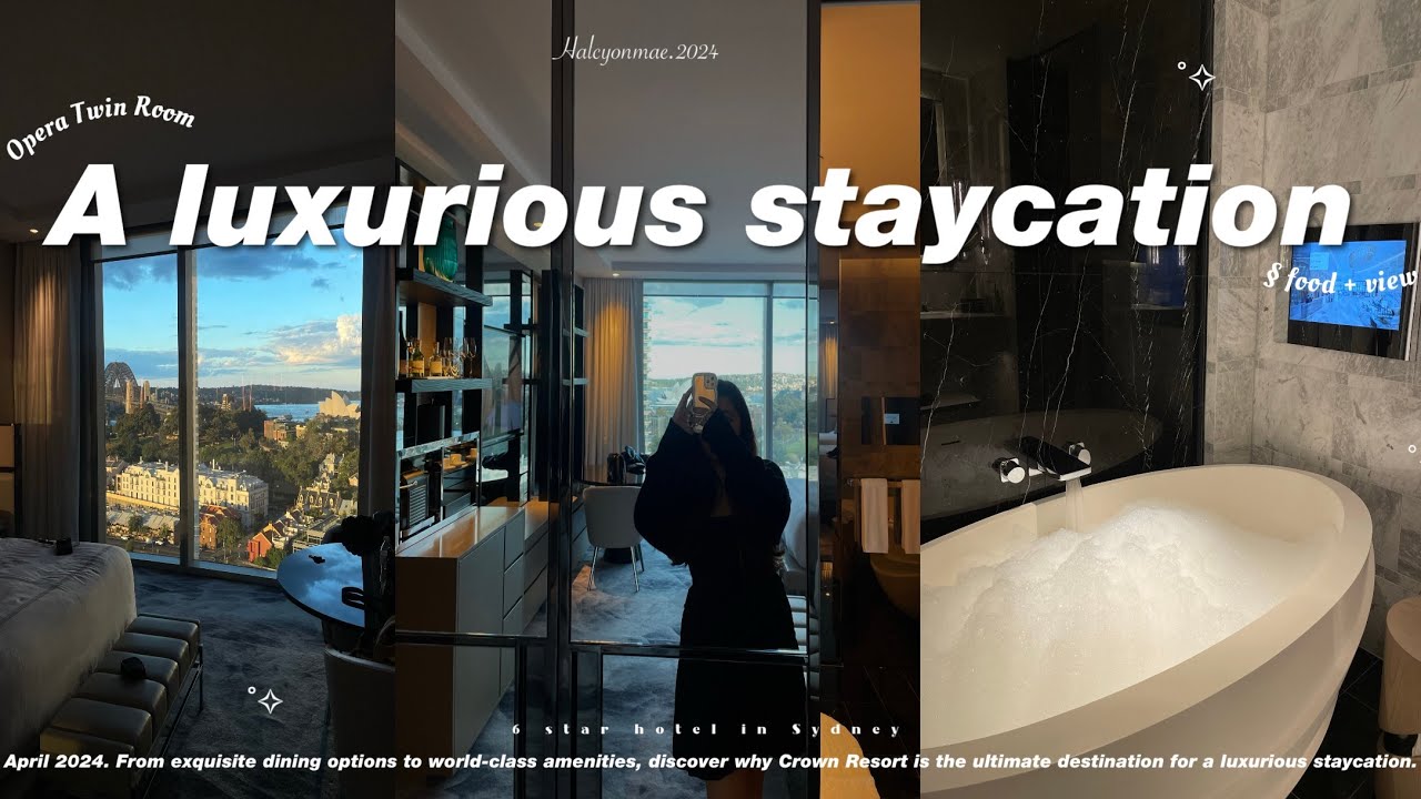 SYDNEY HOTEL VLOG 🌟 || Luxurious Crown resort, Epicurean buffet, pool & Gym facilities