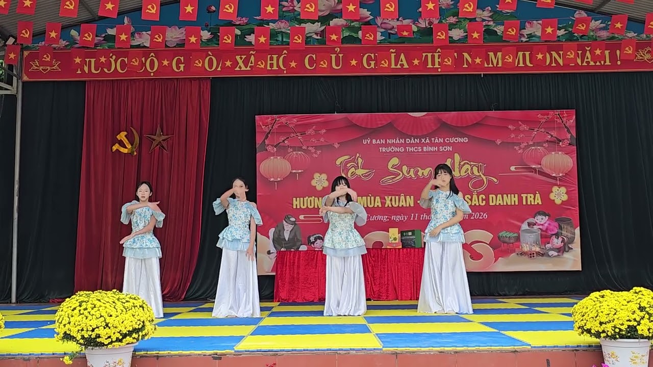 TẾT SUM VẦY- Hương Sắc Mùa Xuân THCS Bình Sơn 2026. Văn nghệ: THIÊN LINH LINH