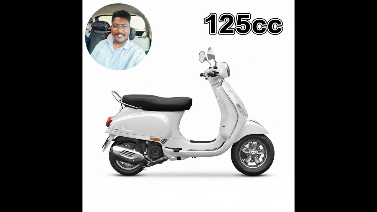 Review video of Vespa 125cc scooty in Hindi