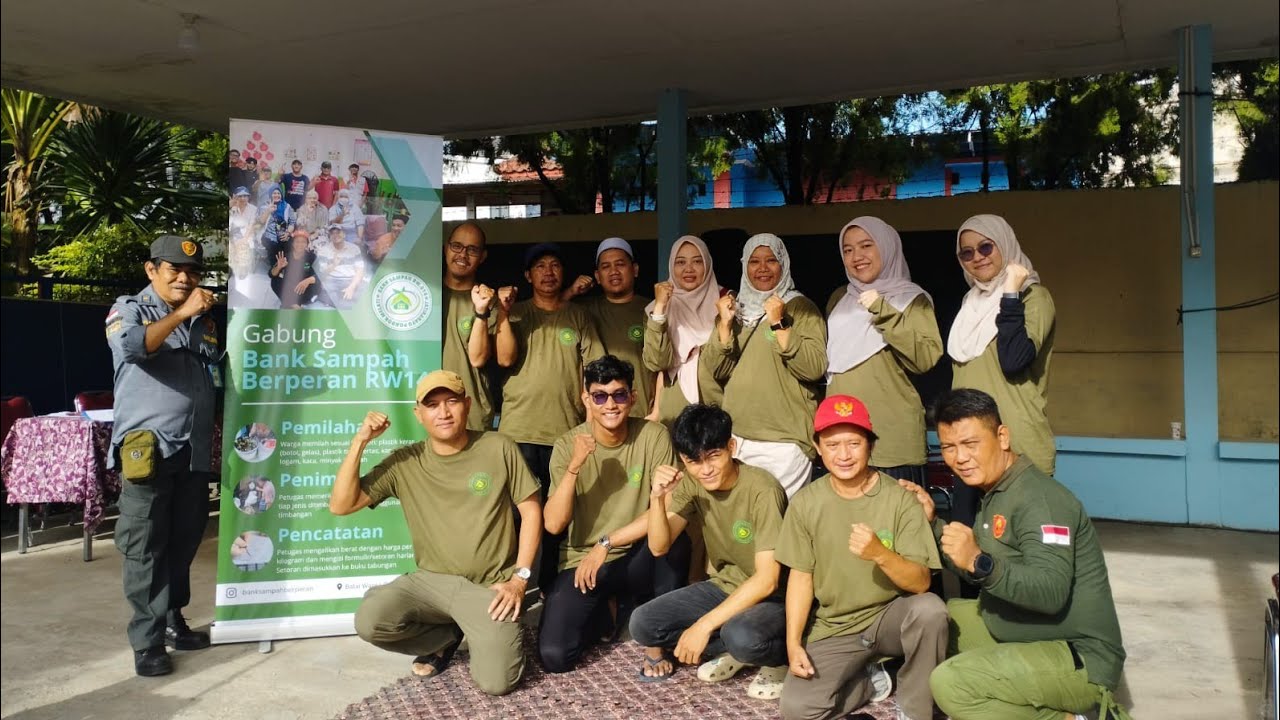 PERESMIAN BANK SAMPAH BERPERAN RW 14 Kel.Jatirahayu 