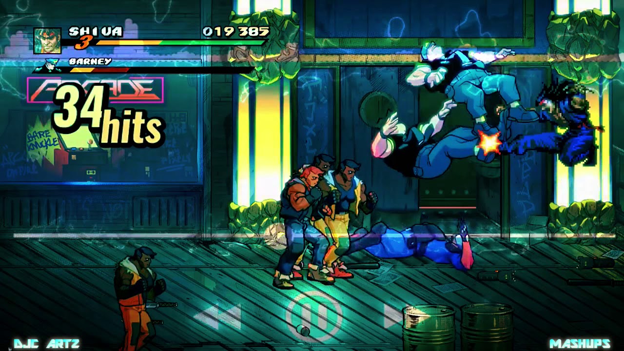 Streets of Rage 2 Slow Moon Adorn Sexual Healing 8bit Instrumental Mashup