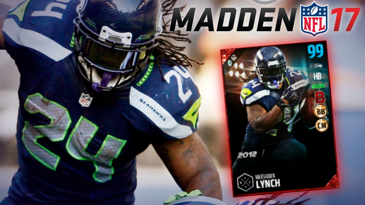 MUT 17 || 99 MARSHAWN LYNCH 