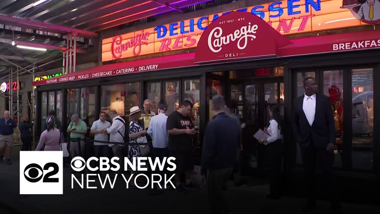 Carnegie Deli opens in Midtown Manhattan nearly 10 years after it closed