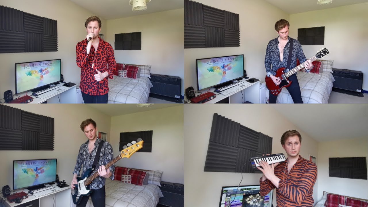 Human League - Don't You Want Me Baby (Rock Cover by Justin Crowe)
