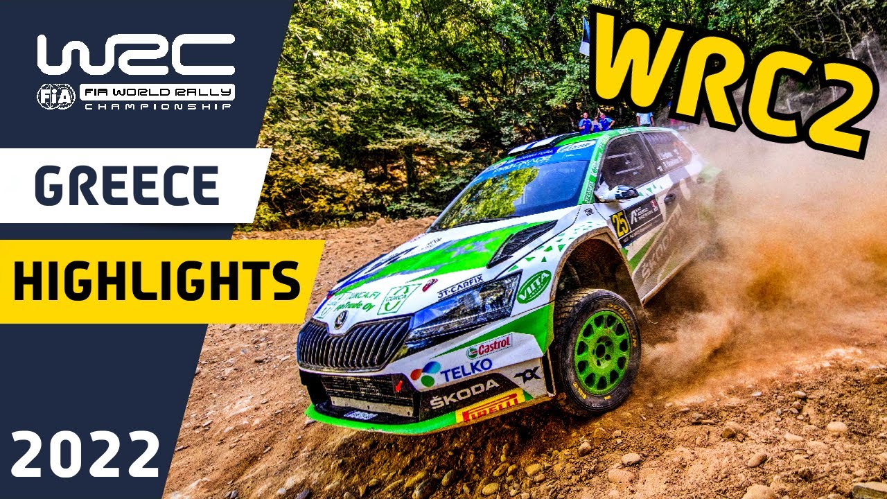 WRC2 Rally Highlights | WRC EKO Acropolis Rally Greece 2022