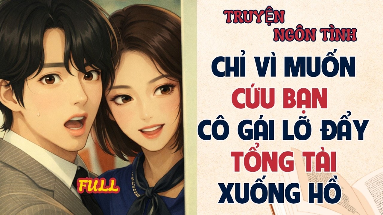 Truyện Audio : Chỉ Vì Muốn Cứu Bạn, Cô Gái Này Lỡ Đẩy Tổng Tài Xuống Hồ. #truyenngontinh
