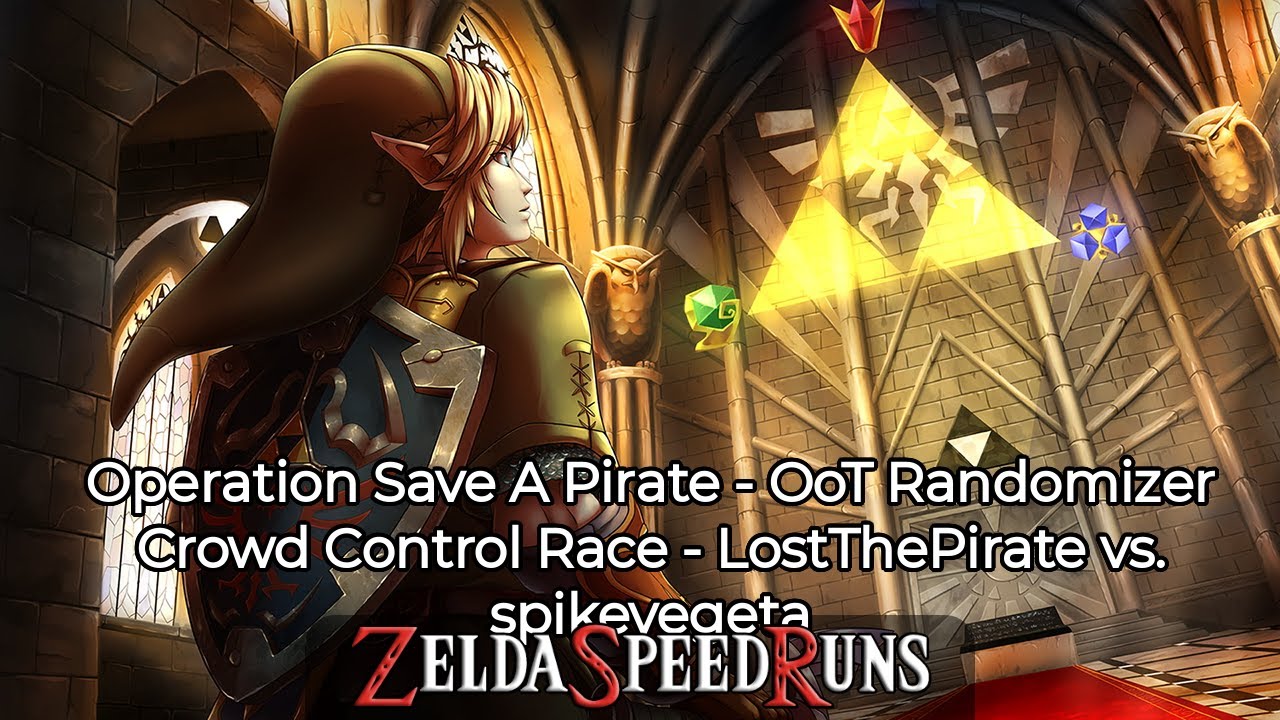 OoT Randomizer Crowd Control Race - LostThePirate vs. spikevegeta