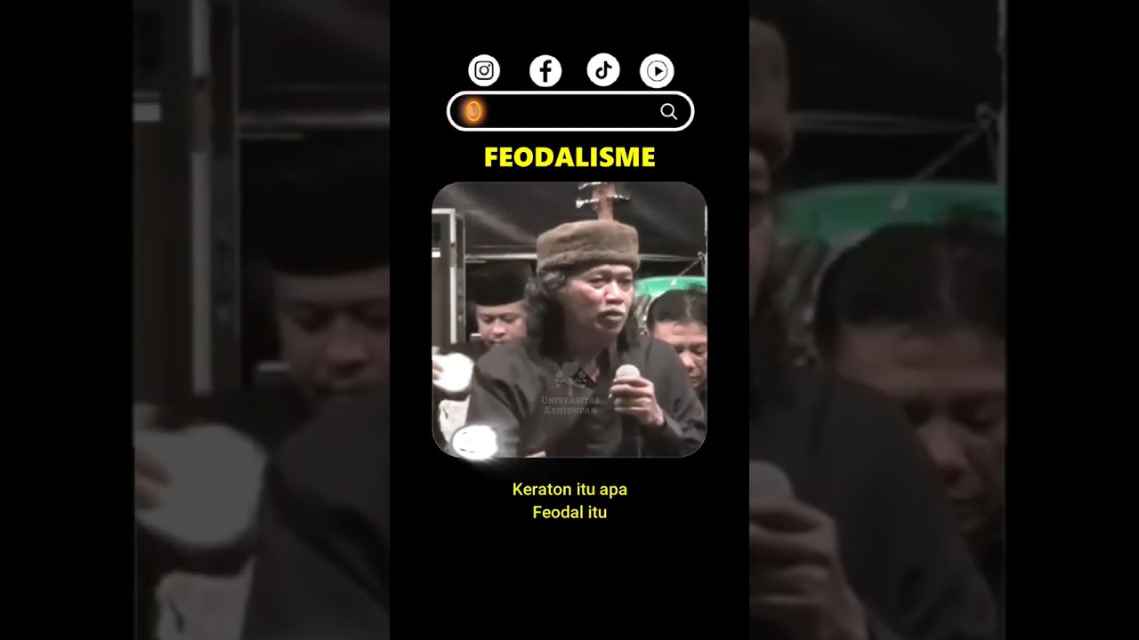 FEODAL #caknun #universitaskehidupan #maiyah #sabrang #heenaprajapati  #birdtrend