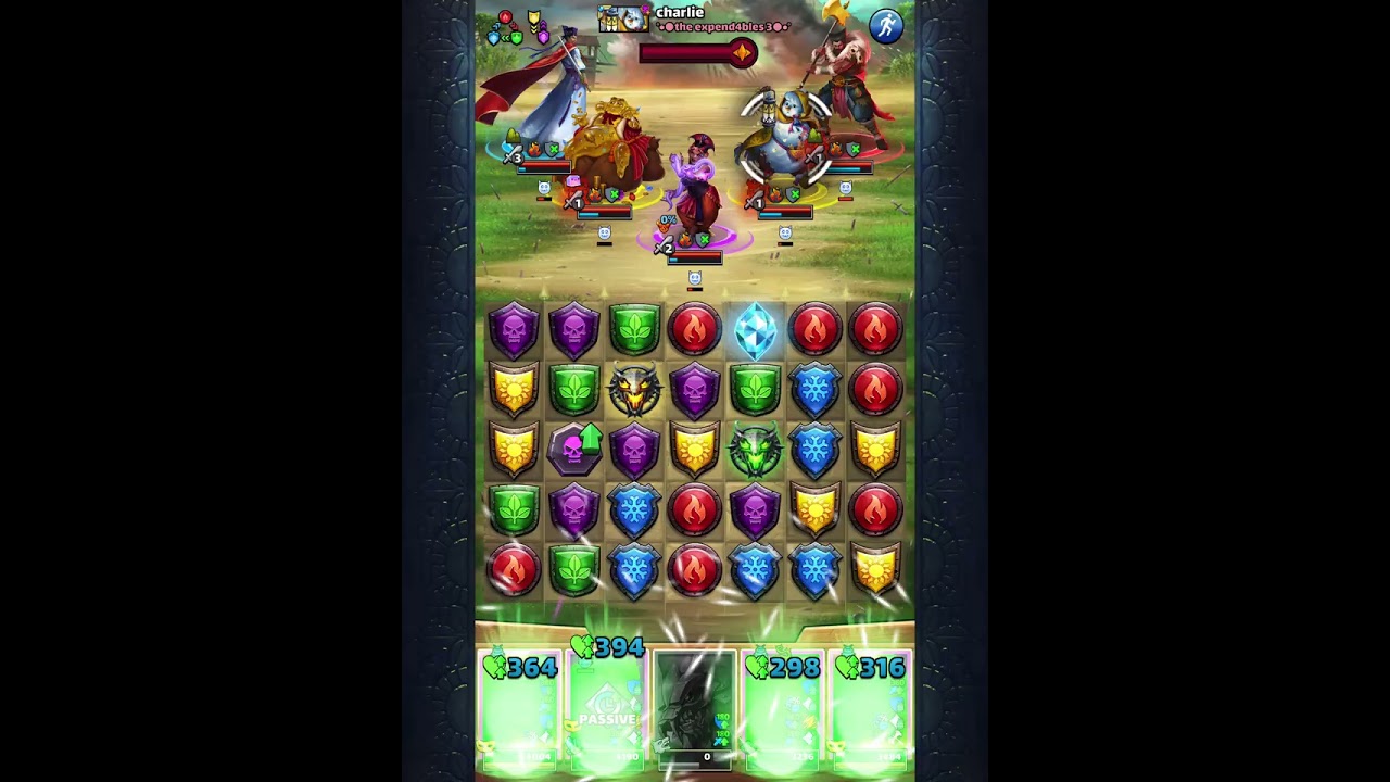 Empires & Puzzles war smejkalibor vs the expend4bles 3 22.1.2026