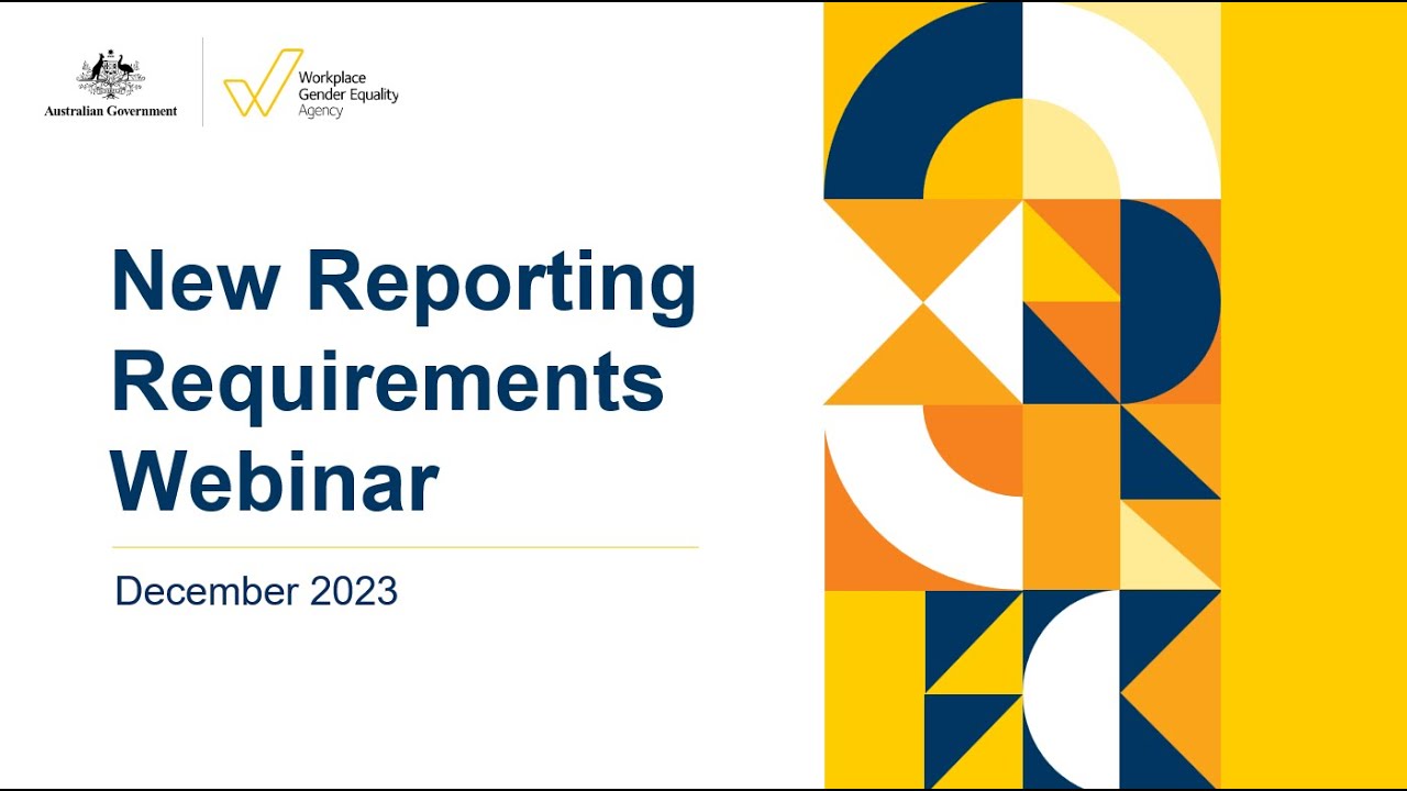 New Reporting Requirements 2023-24 Webinar