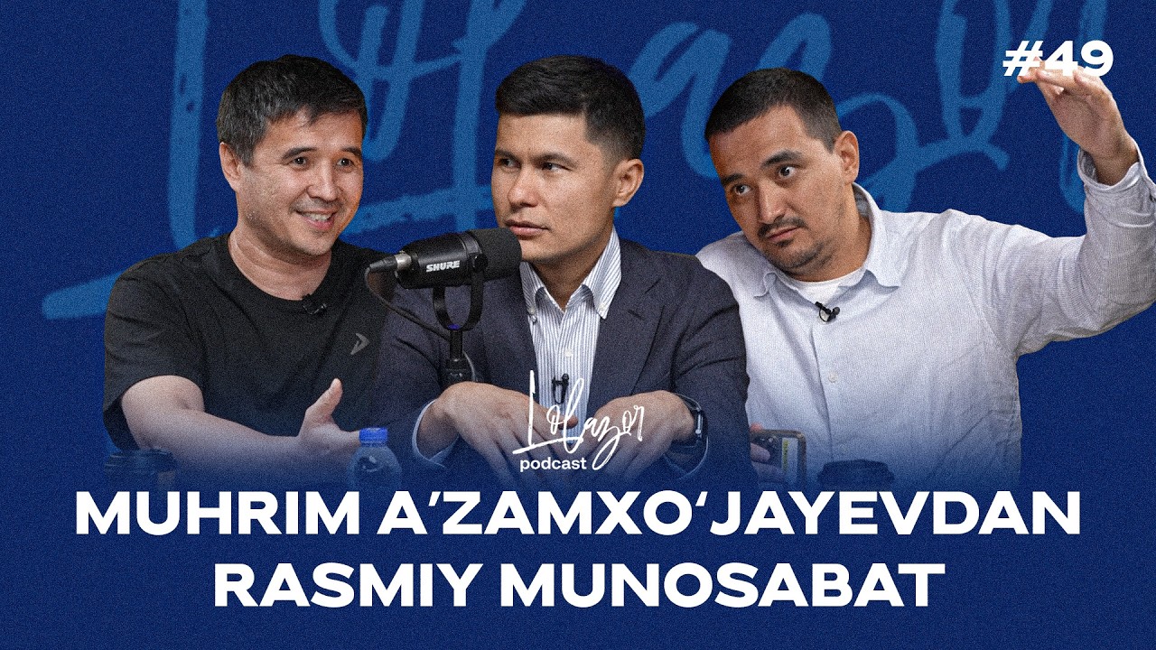 #49 YO‘LLAR, TA’LIM TIZIMIDAGI O‘ZGARISHLAR, IJTIMOIY HIMOYA TIZIMI HAQIDA O‘YLAR – Lolazor podcast