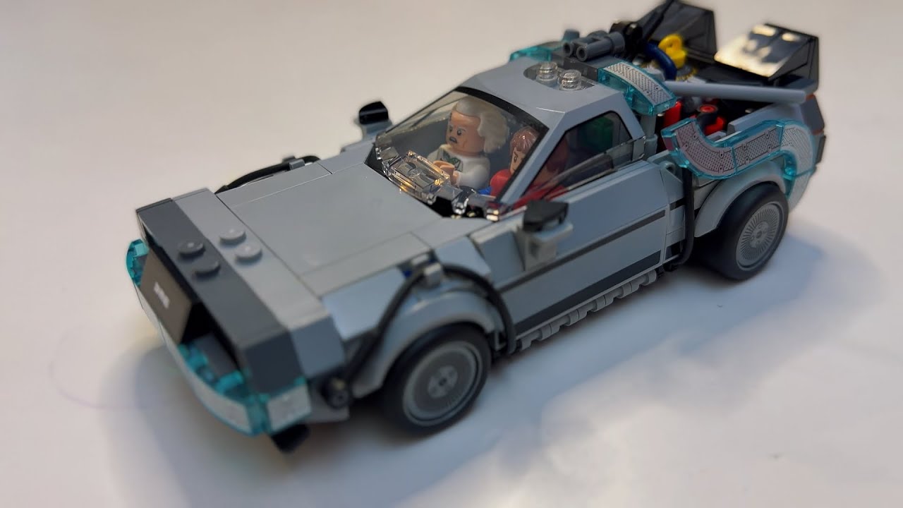 Lego 77255 DeLorean from Back To The Future Speed Champions #lego #backtothefuture #speedchampions