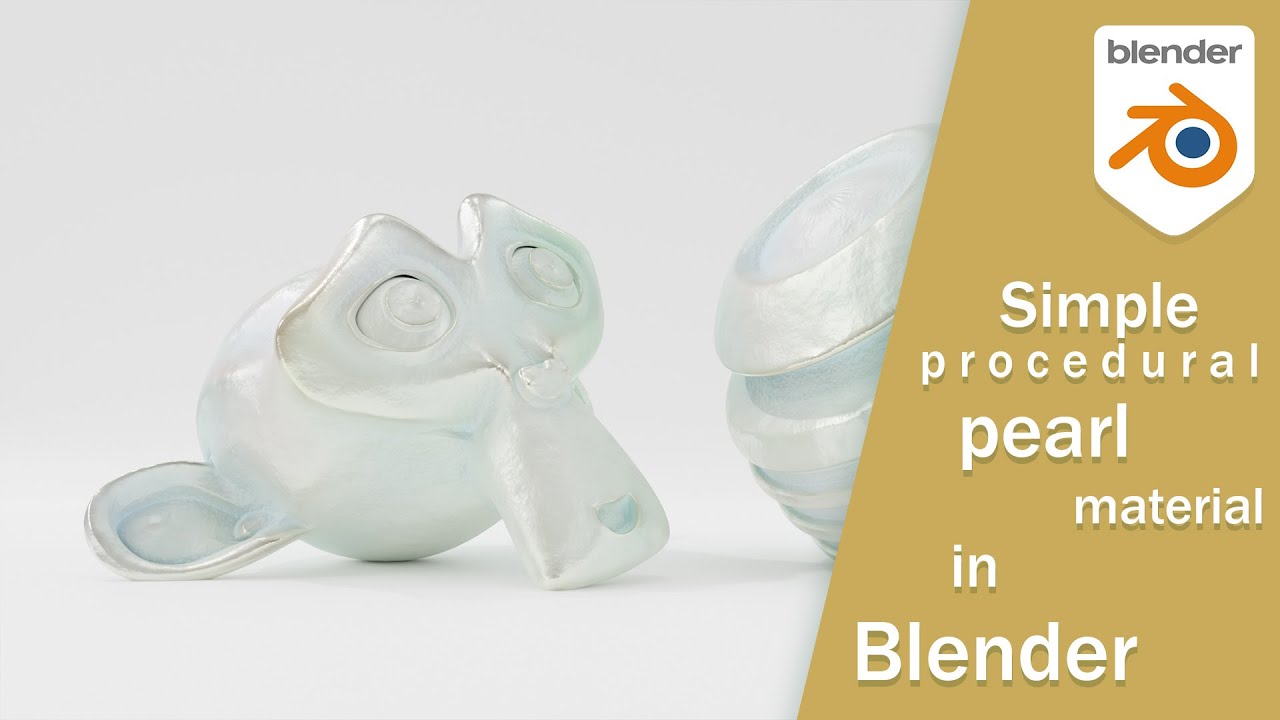 Blender - procedural Pearl material