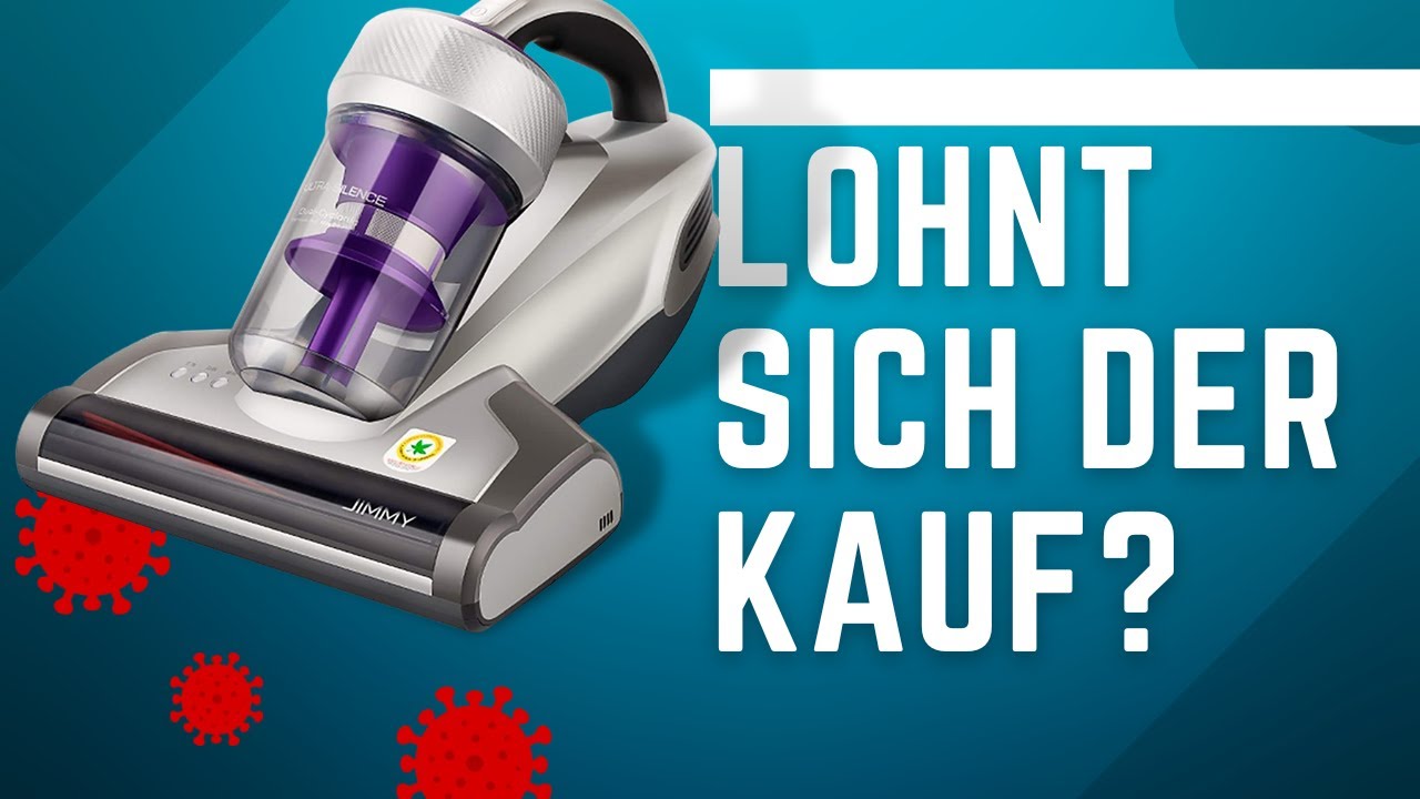 Jimmy JV35 Milbensauger ► TOP Matratzenabsauger mit UV-Sterilisation im Test