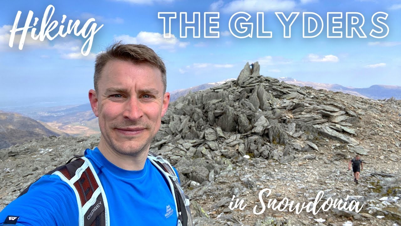 Hiking in Snowdonia - Glyder Fach & Glyder Fawr - 5th & 6th Highest Mountains