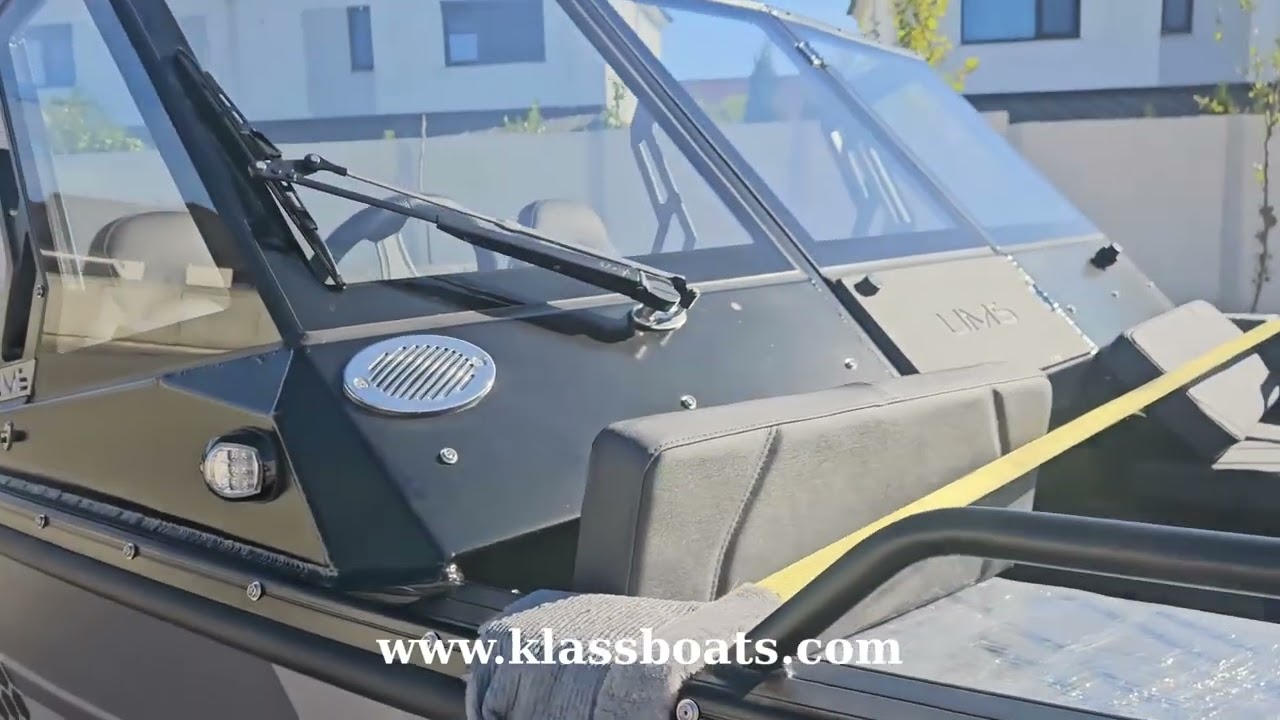 www.klassboats.com Barca aluminiu UMS 545 DC prezentare