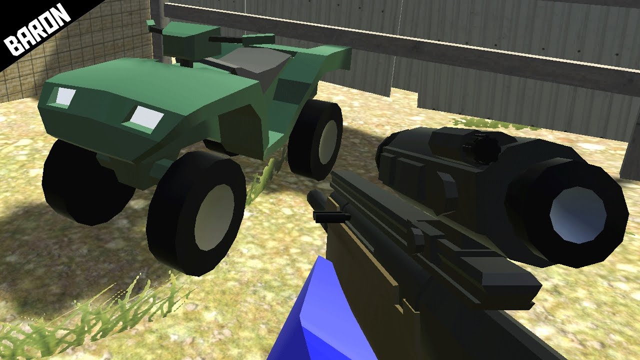 Ravenfield NEW Weapons & Vehicles, Quad and Semi Auto Sniper - Ravenfield Beta 5 Gameplay