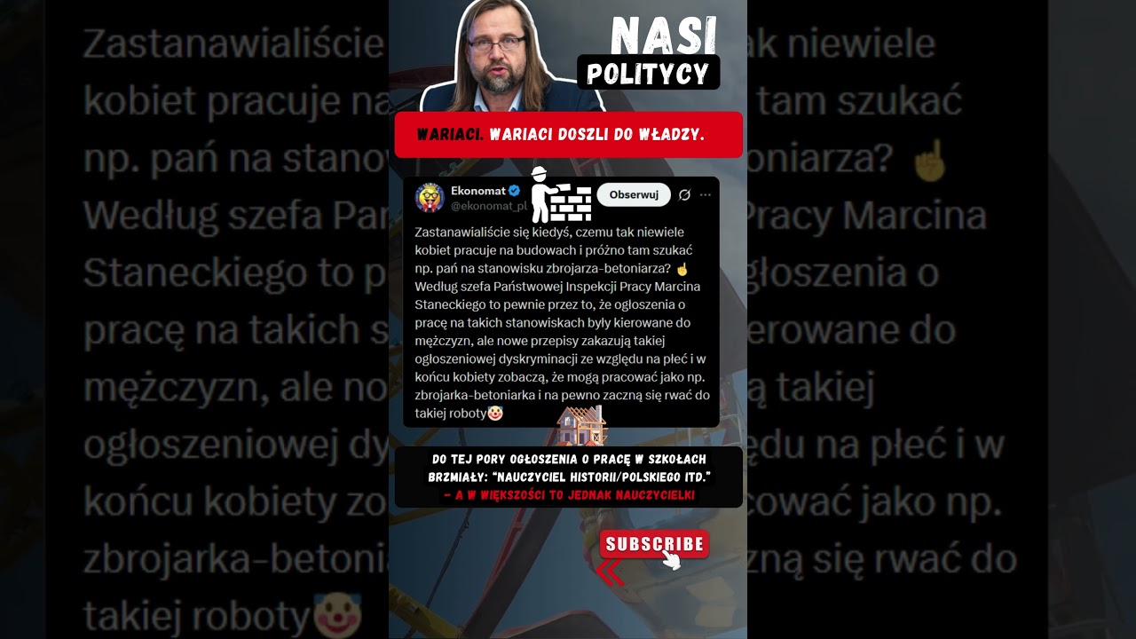 Urzędnicy oszaleli. Nauczyciel vs Zbrojarz. Logika władzy właśnie Legła w gruzach!