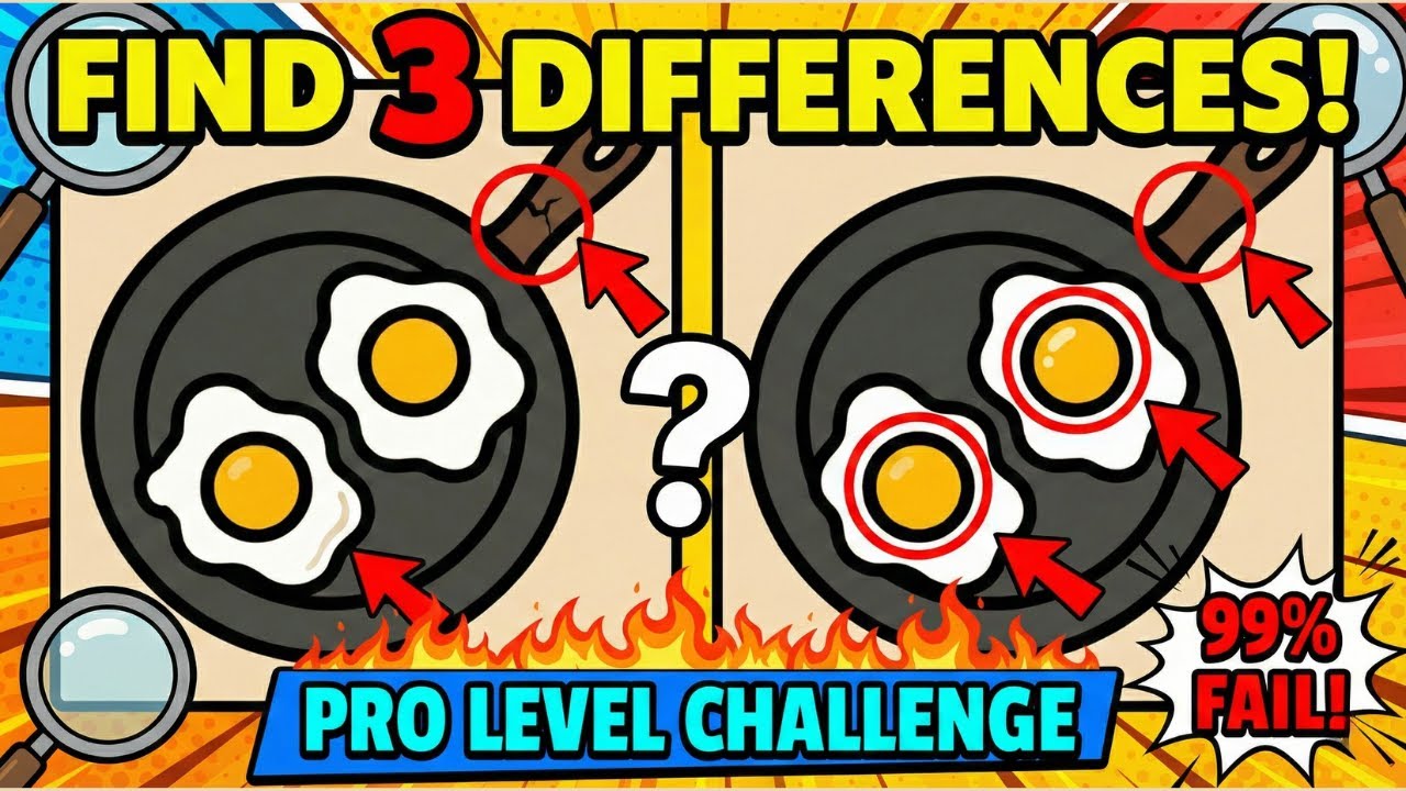 Find the Difference Game: Test Your Observation Skills (Pro Level)
