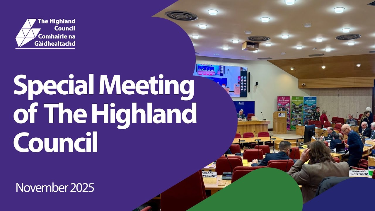 Special Meeting of The Highland Council - November 2025