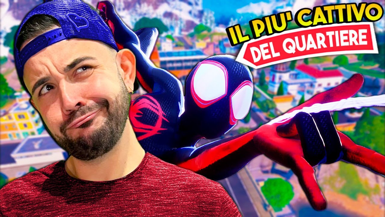 SPIDERMAN il Piu' Cattivo del Quartiere - FORTNITE