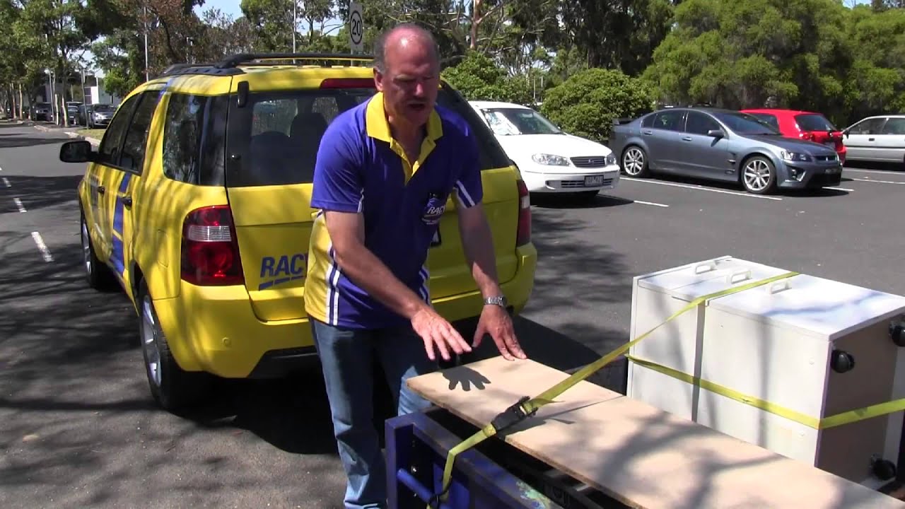 How to secure items to your trailer